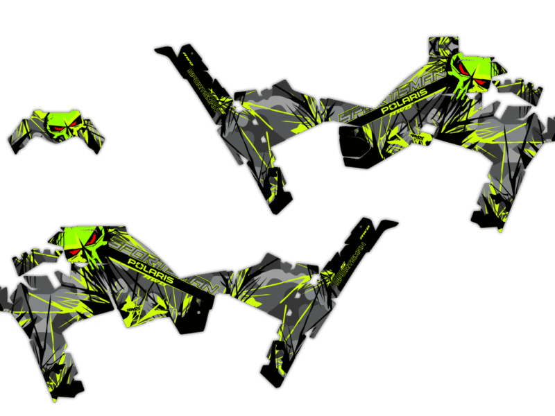 Okleina Polaris Sportsman XP 1000 S 2020-2023 #4773839