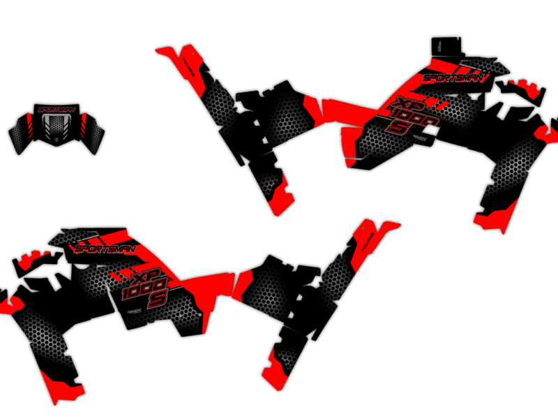 Okleina Polaris Sportsman XP 1000 S 2024+ #8693299