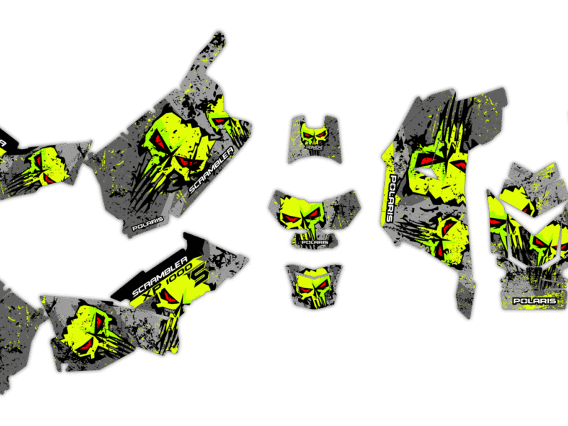 Okleina Polaris Scrambler XP 1000 S 2020+ #6973786