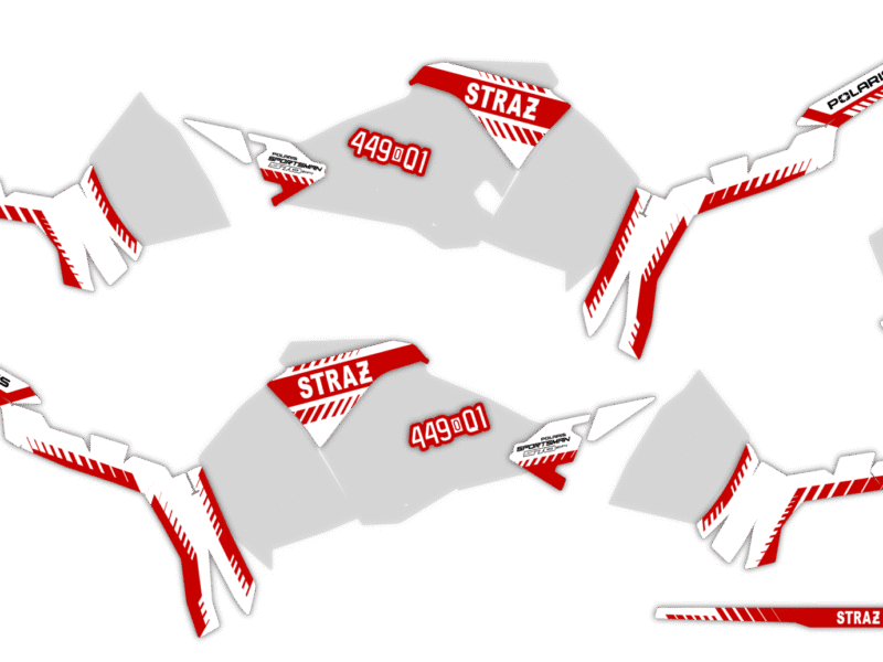 Okleina Polaris Sportsman 570 2021+ #7646349 - Straż Pożarna