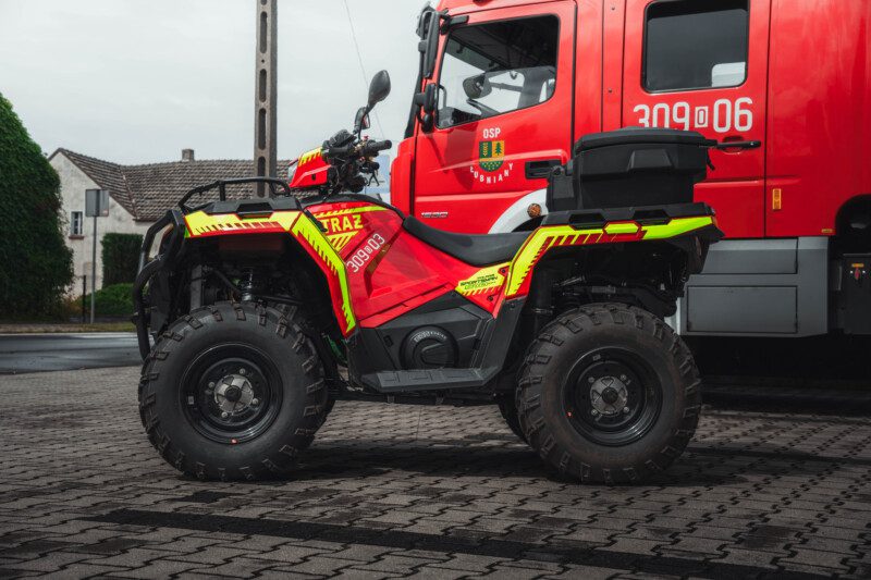 Okleina Polaris Sportsman 570 2021+ #6746480 - Straż Pożarna - obrazek 2