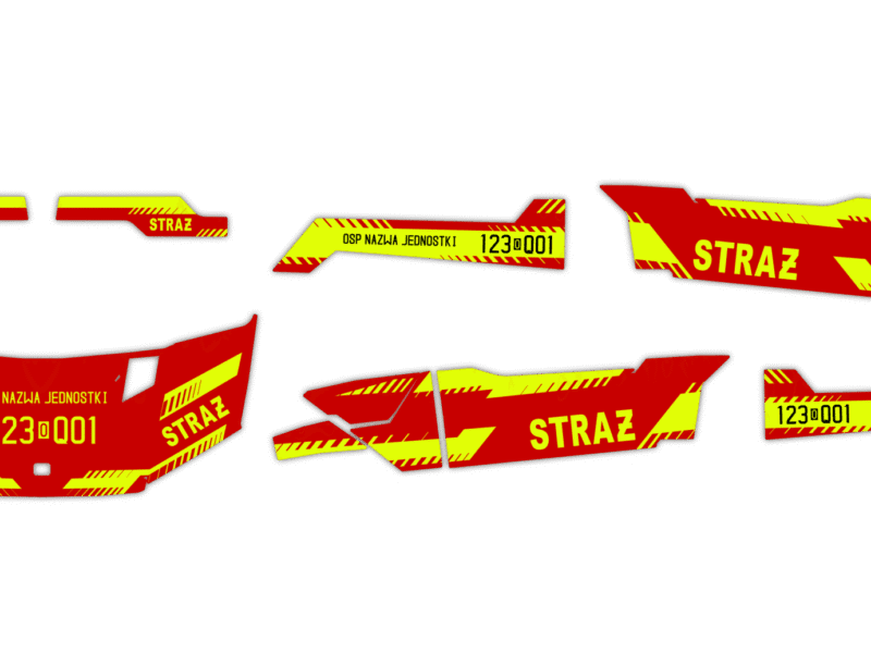 Okleina Polaris Ranger 1000 #3572303 - Straż Pożarna