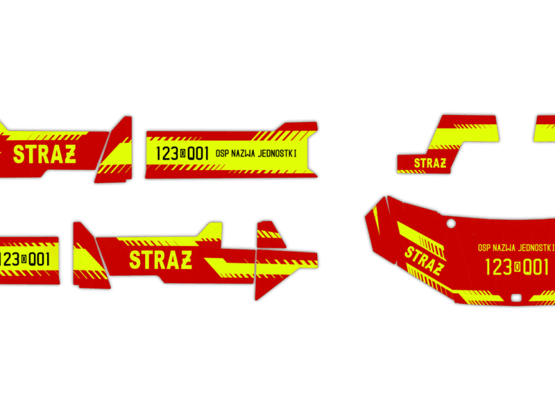 Okleina Polaris Ranger 570 #3011701 - Straż Pożarna