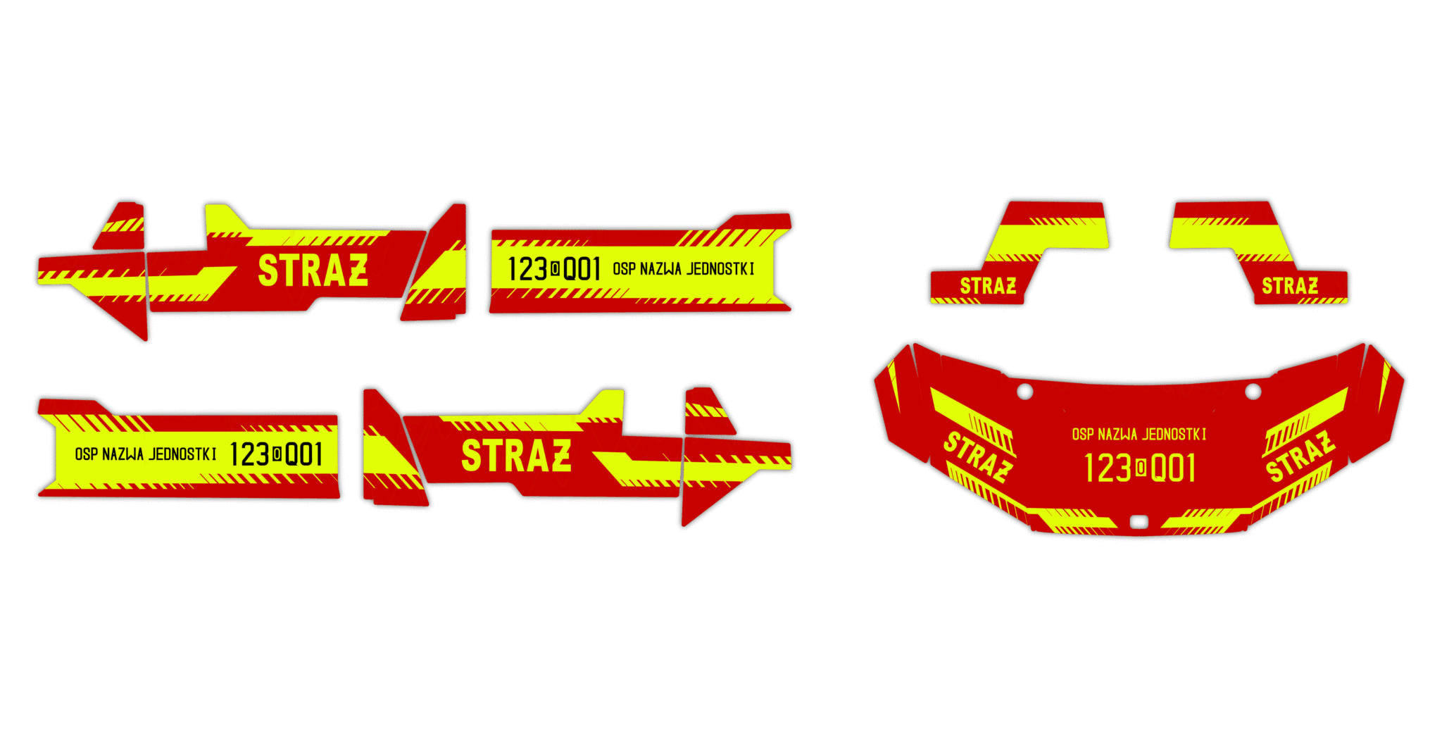 Okleina Polaris Ranger 570 #3011701 - Straż Pożarna