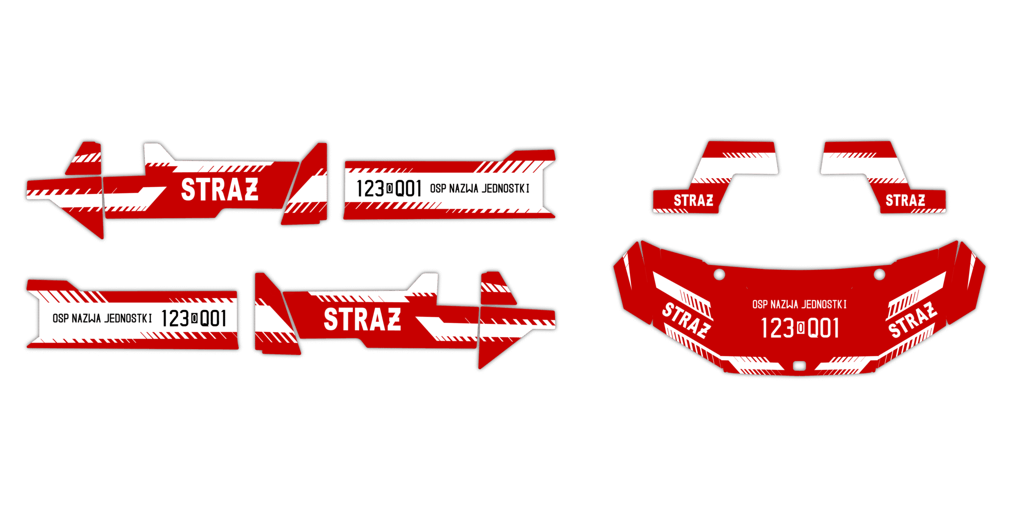 Okleina Polaris Ranger 570 #3786246 - Straż Pożarna