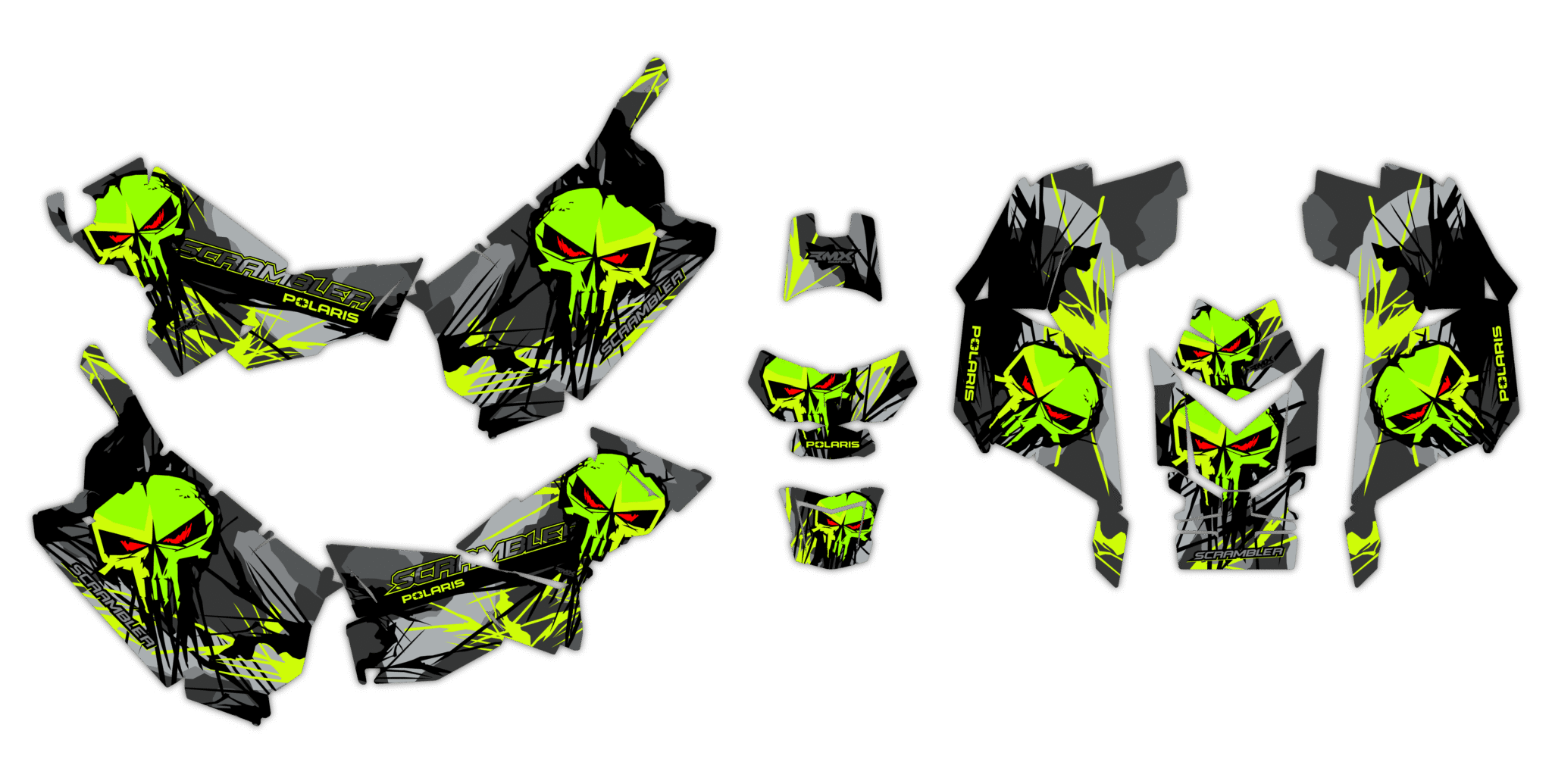 Okleina Polaris Scrambler XP 1000 S 2020+ #1818964