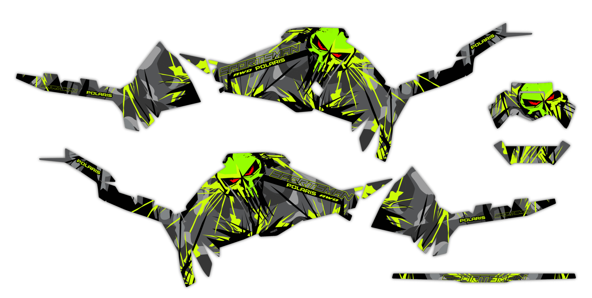 Okleina Polaris Sportsman 570 2021+ #2786102 - obrazek 3