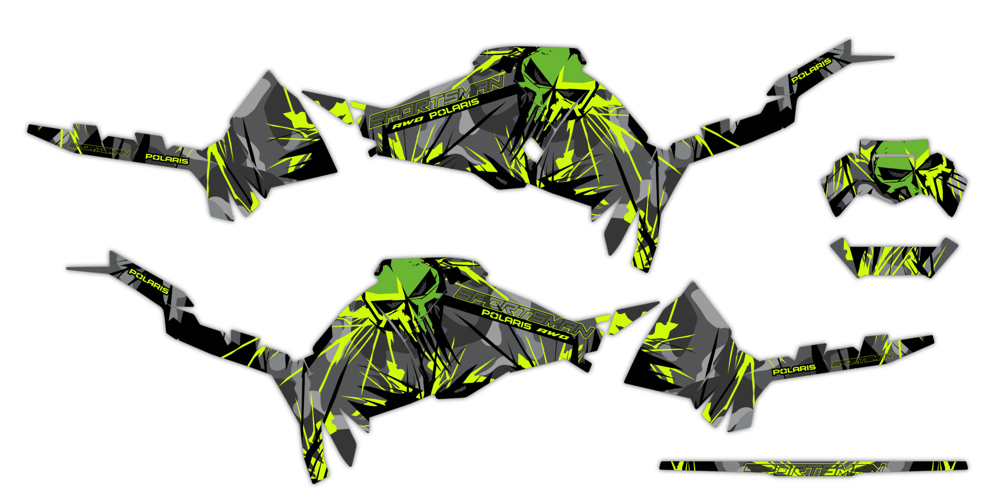 Okleina Polaris Sportsman 570 2021+ #3774310 - obrazek 3