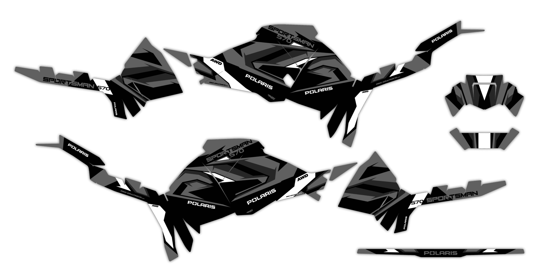 Okleina Polaris Sportsman 570 2021+ #2876710