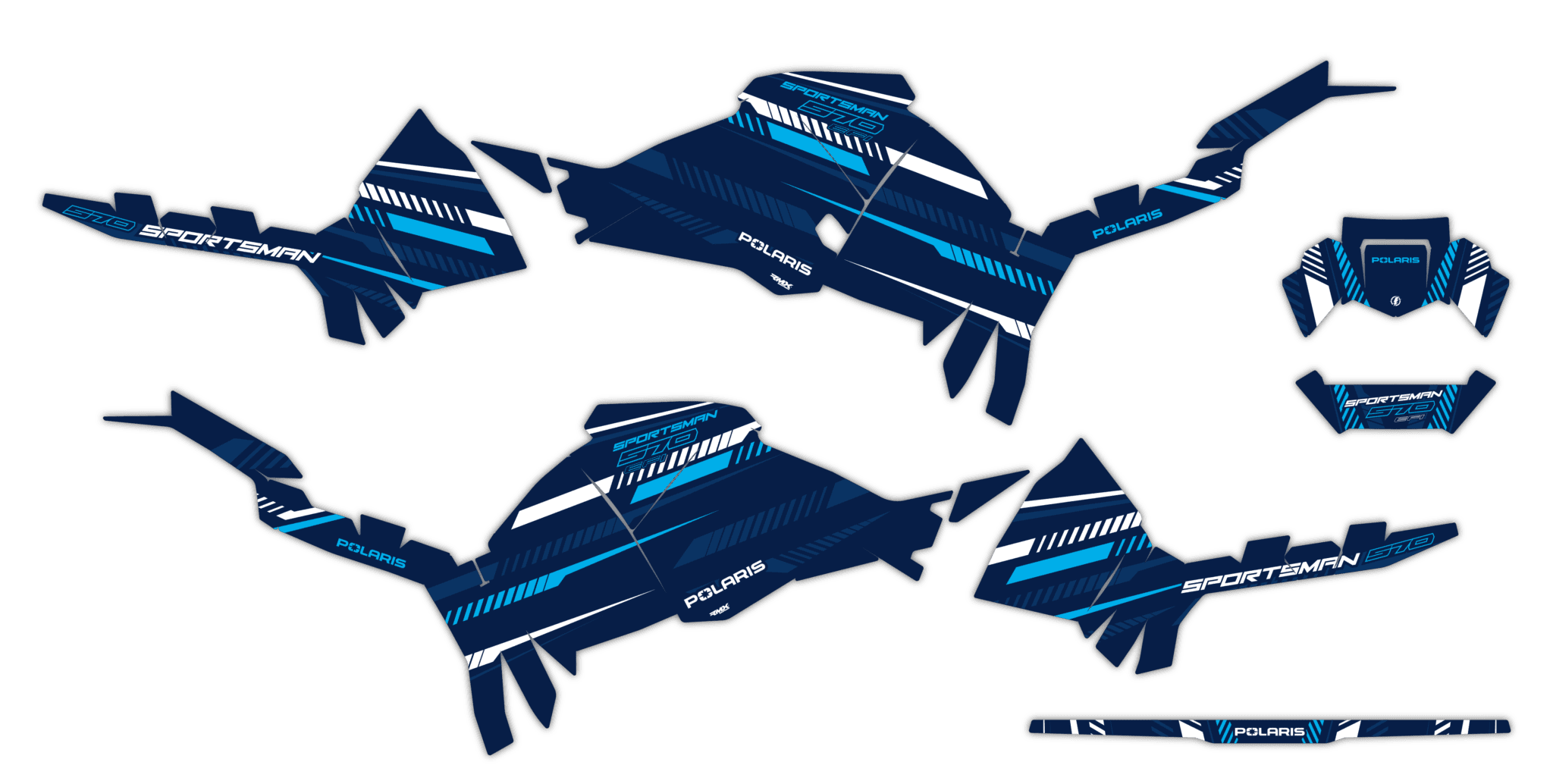 Okleina Polaris Sportsman 570 2021+ #4574101