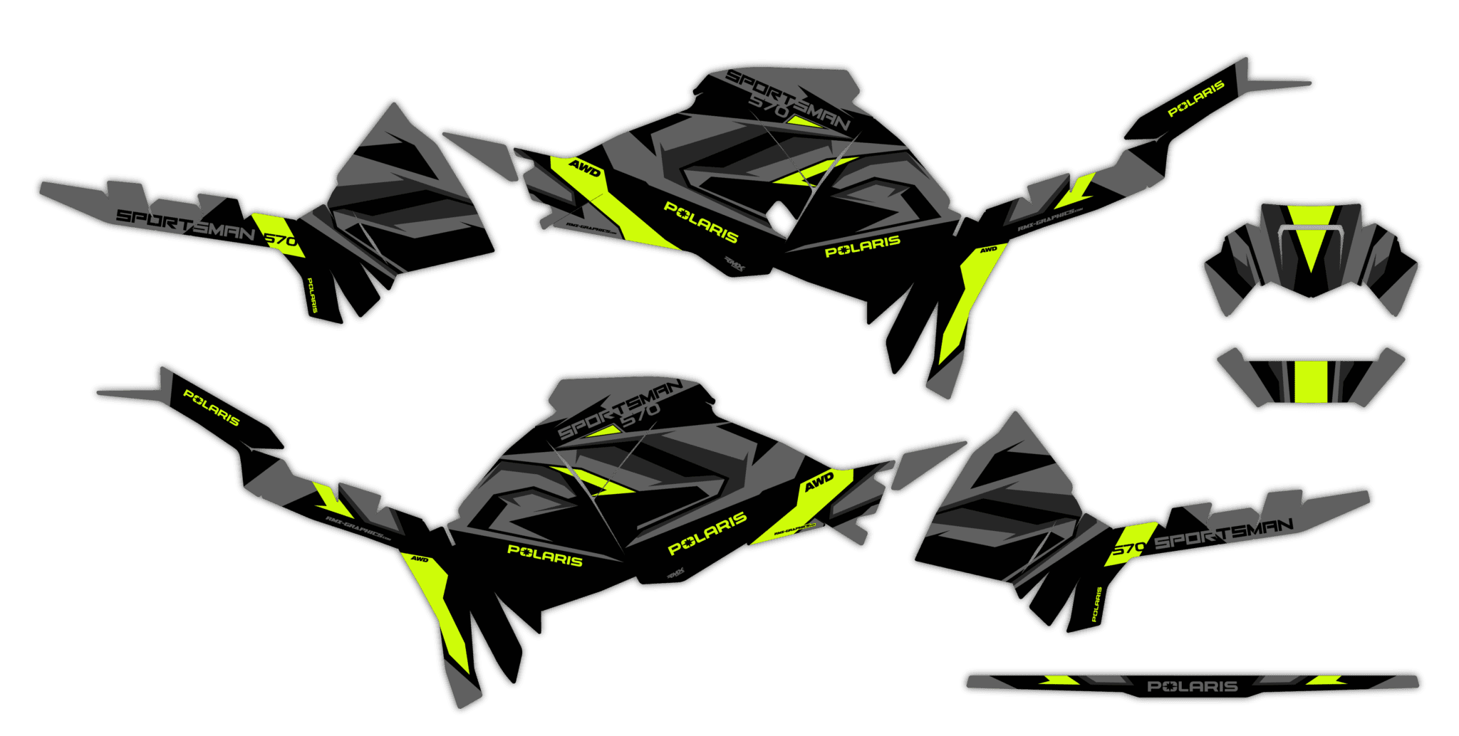 Okleina Polaris Sportsman 570 2021+ #7294600