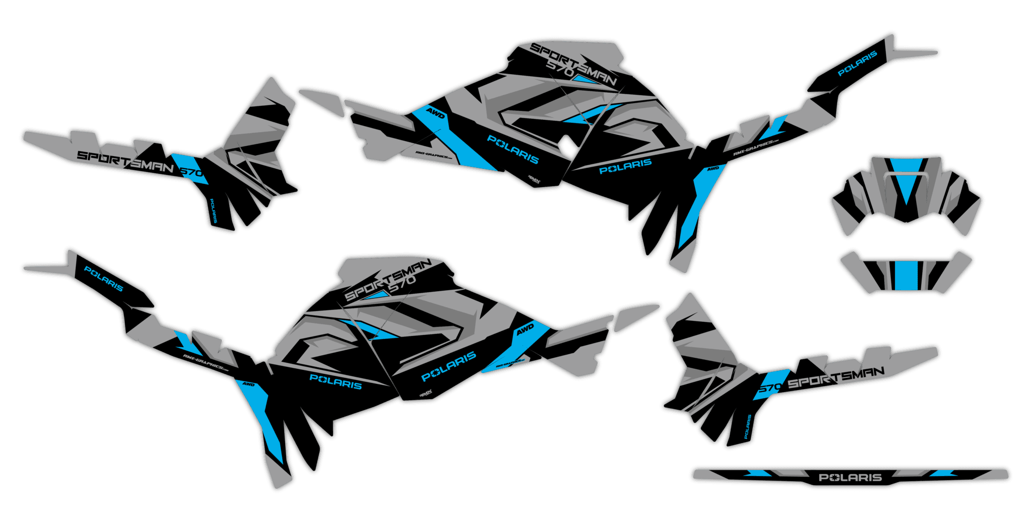 Okleina Polaris Sportsman Touring 570 2025+ #1907525