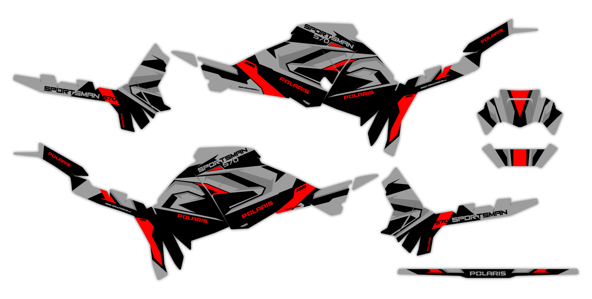 Okleina Polaris Sportsman Touring 570 2025+ #2331090