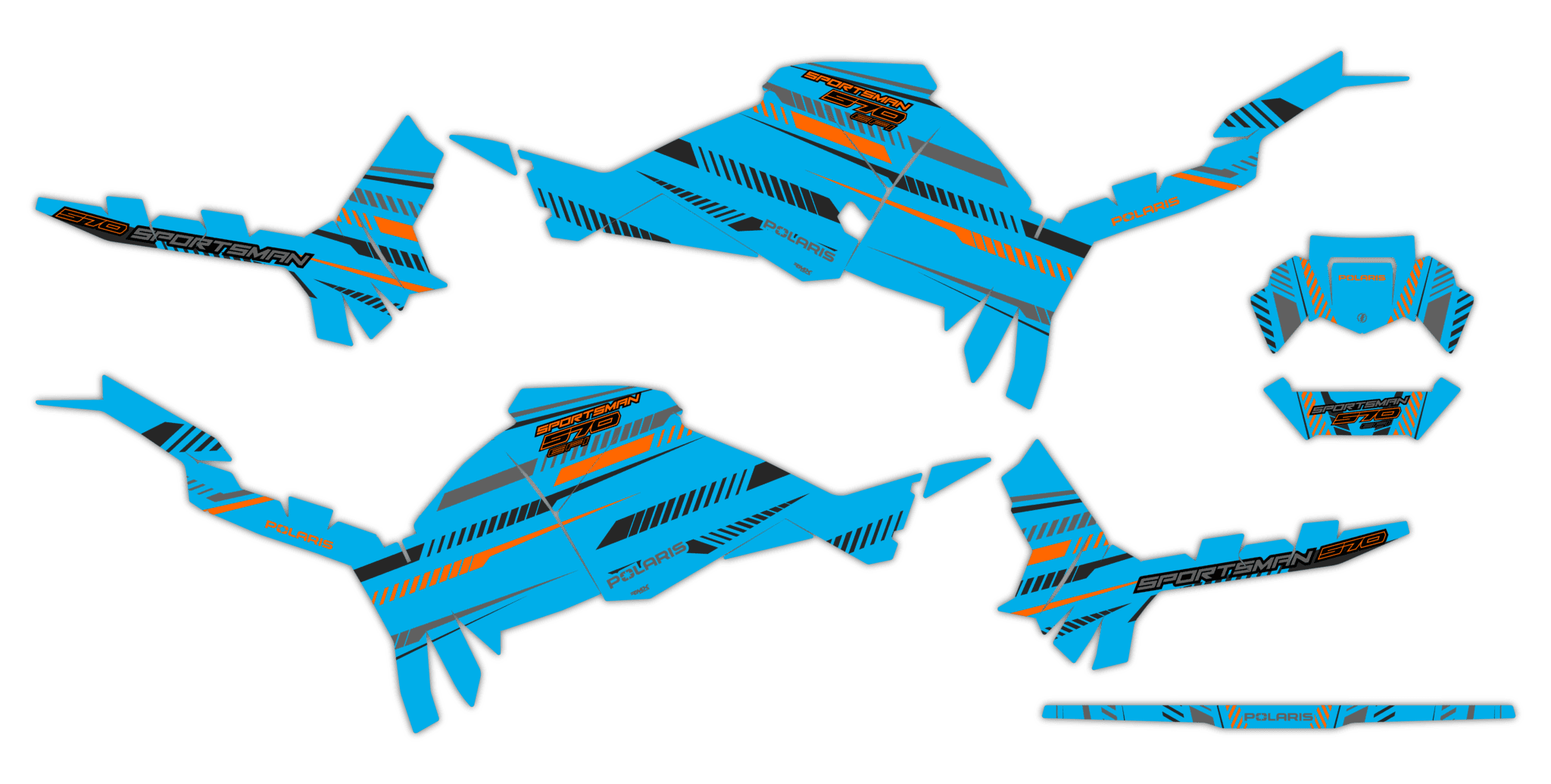 Okleina Polaris Sportsman Touring 570 2025+ #3954891