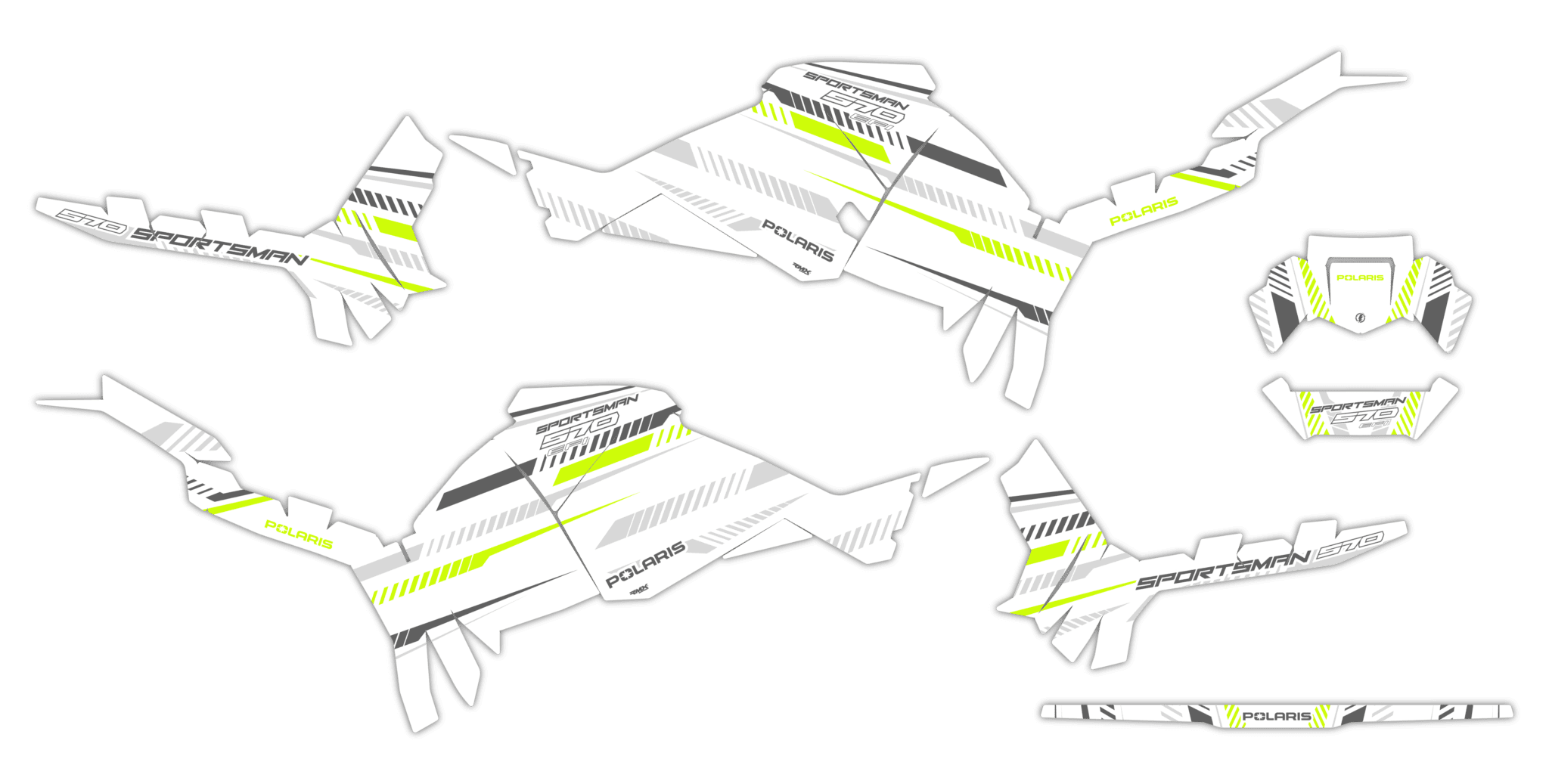 Okleina Polaris Sportsman Touring 570 2025+ #8072260