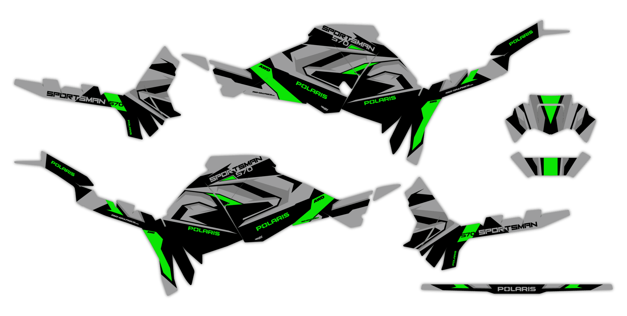 Okleina Polaris Sportsman Touring 570 2025+ #8409151