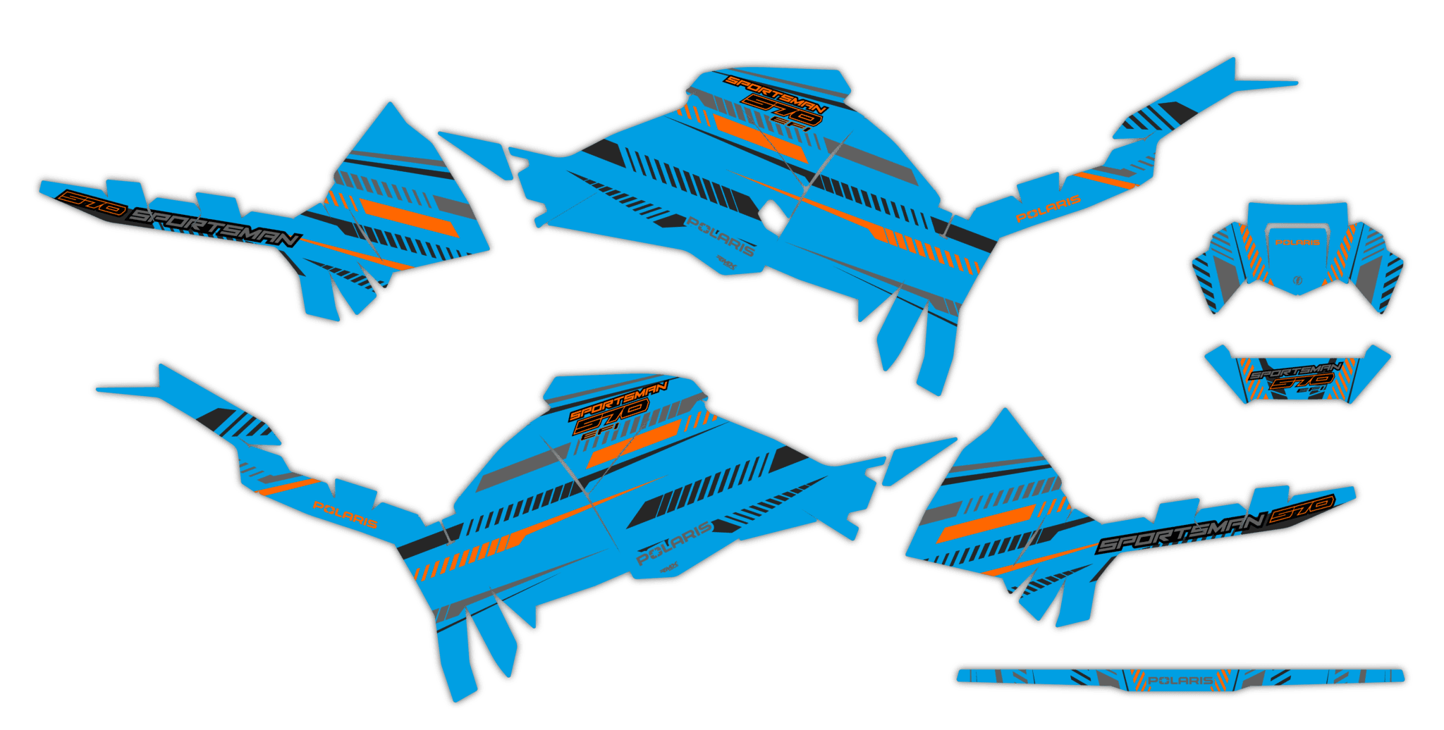 Okleina Polaris Sportsman 570 2021+ #2575126