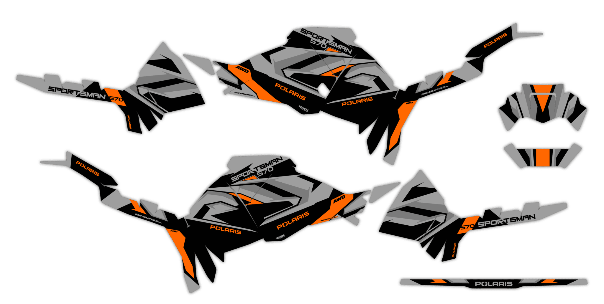 Okleina Polaris Sportsman 570 2021+ #2858410