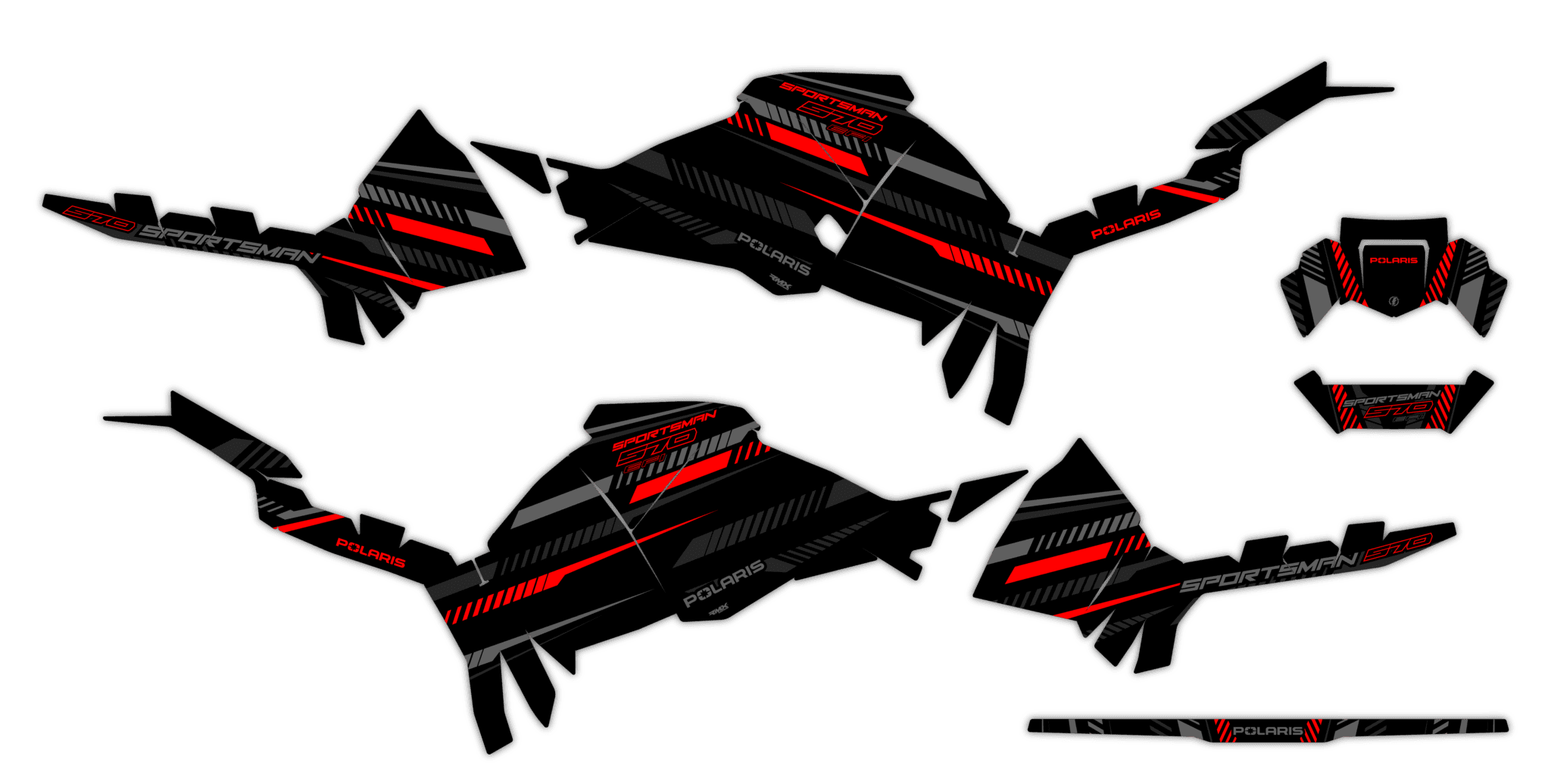 Okleina Polaris Sportsman 570 2021+ #3708810