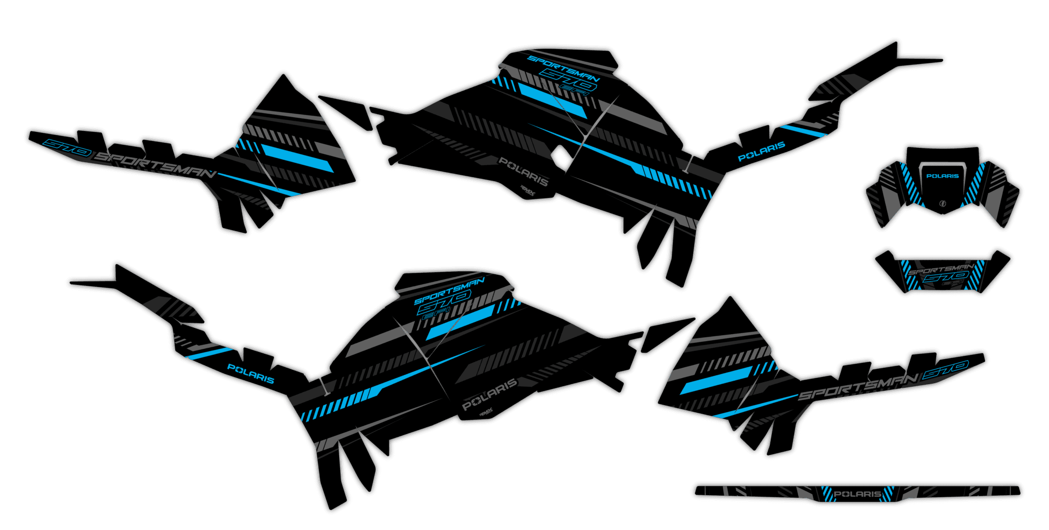 Okleina Polaris Sportsman 570 2021+ #4594017