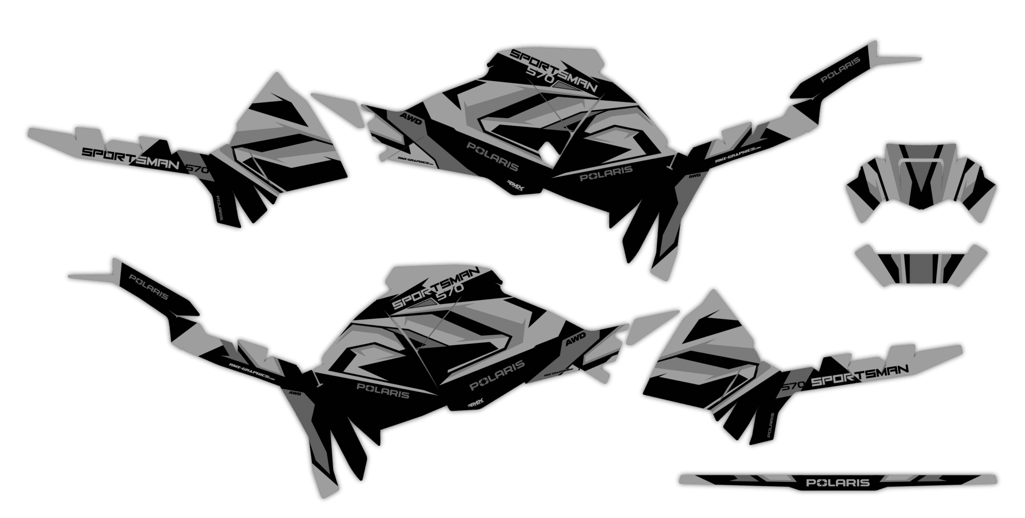 Okleina Polaris Sportsman 570 2021+ #6355610