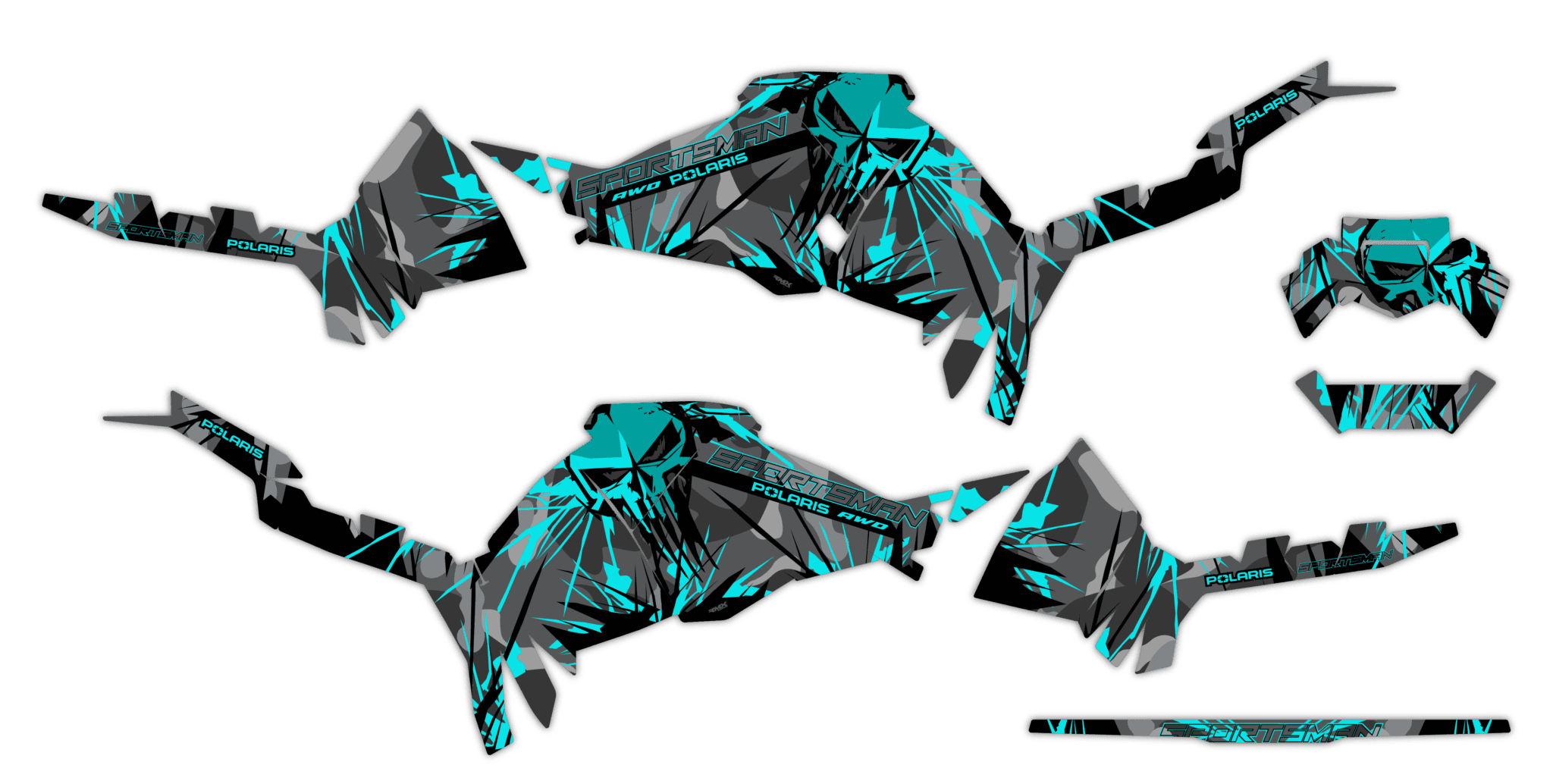 Okleina Polaris Sportsman 570 2021+ #7161710