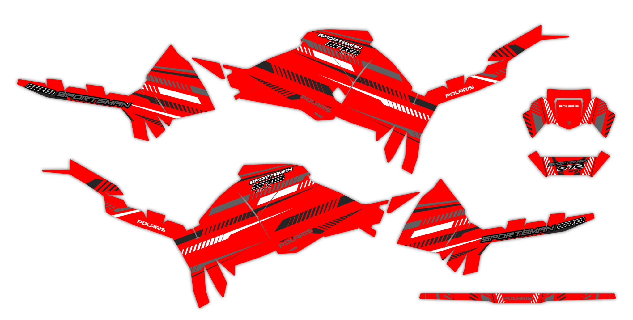 Okleina Polaris Sportsman 570 2021+ #7499155