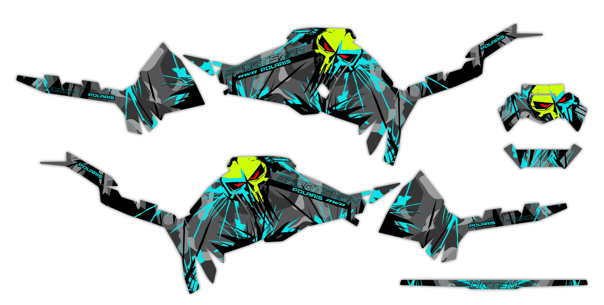 Okleina Polaris Sportsman 570 2021+ #7589200
