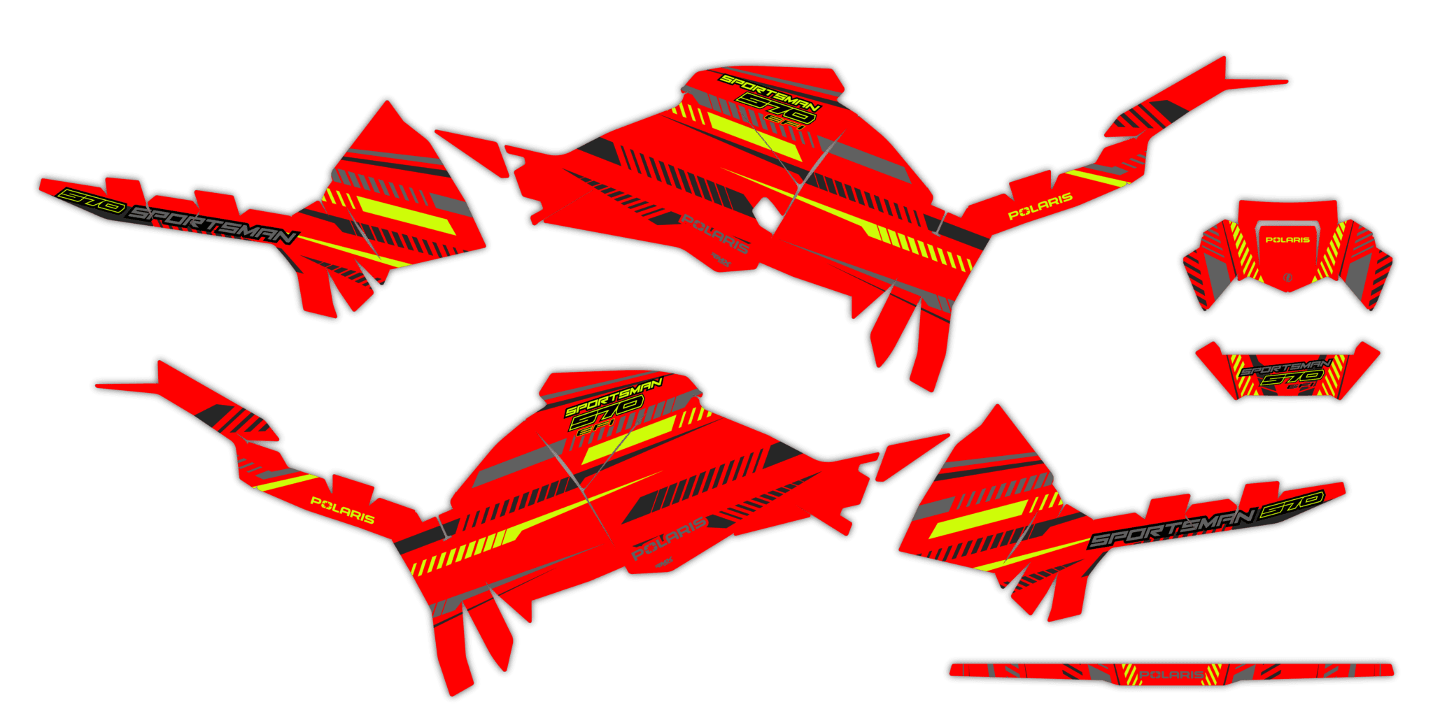 Okleina Polaris Sportsman 570 2021+ #7745628