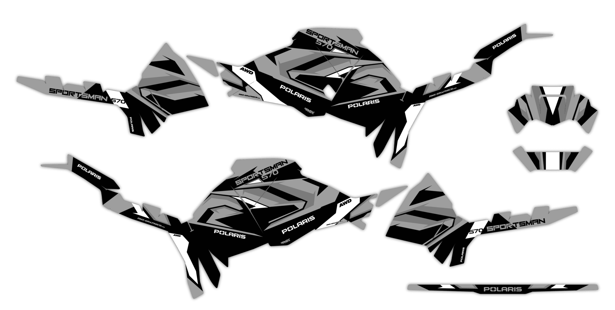 Okleina Polaris Sportsman 570 2021+ #8525610