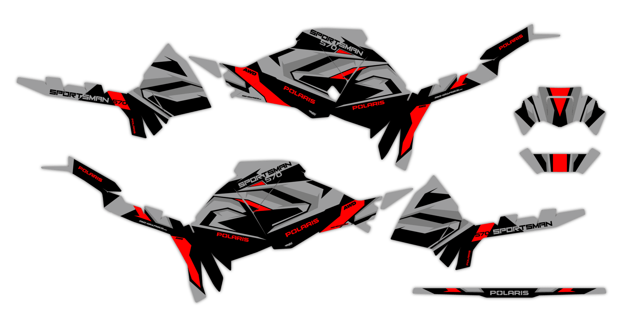 Okleina Polaris Sportsman 570 2021+ #1723410