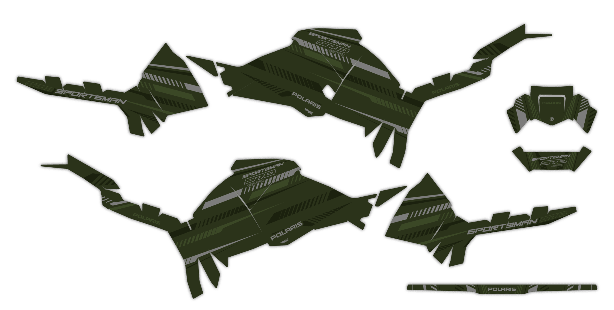 Okleina Polaris Sportsman 570 2021+ #2541587