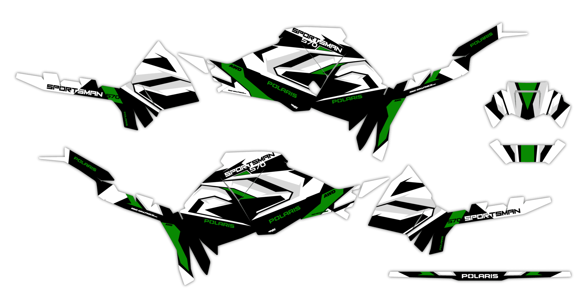 Okleina Polaris Sportsman 570 2021+ #4112586