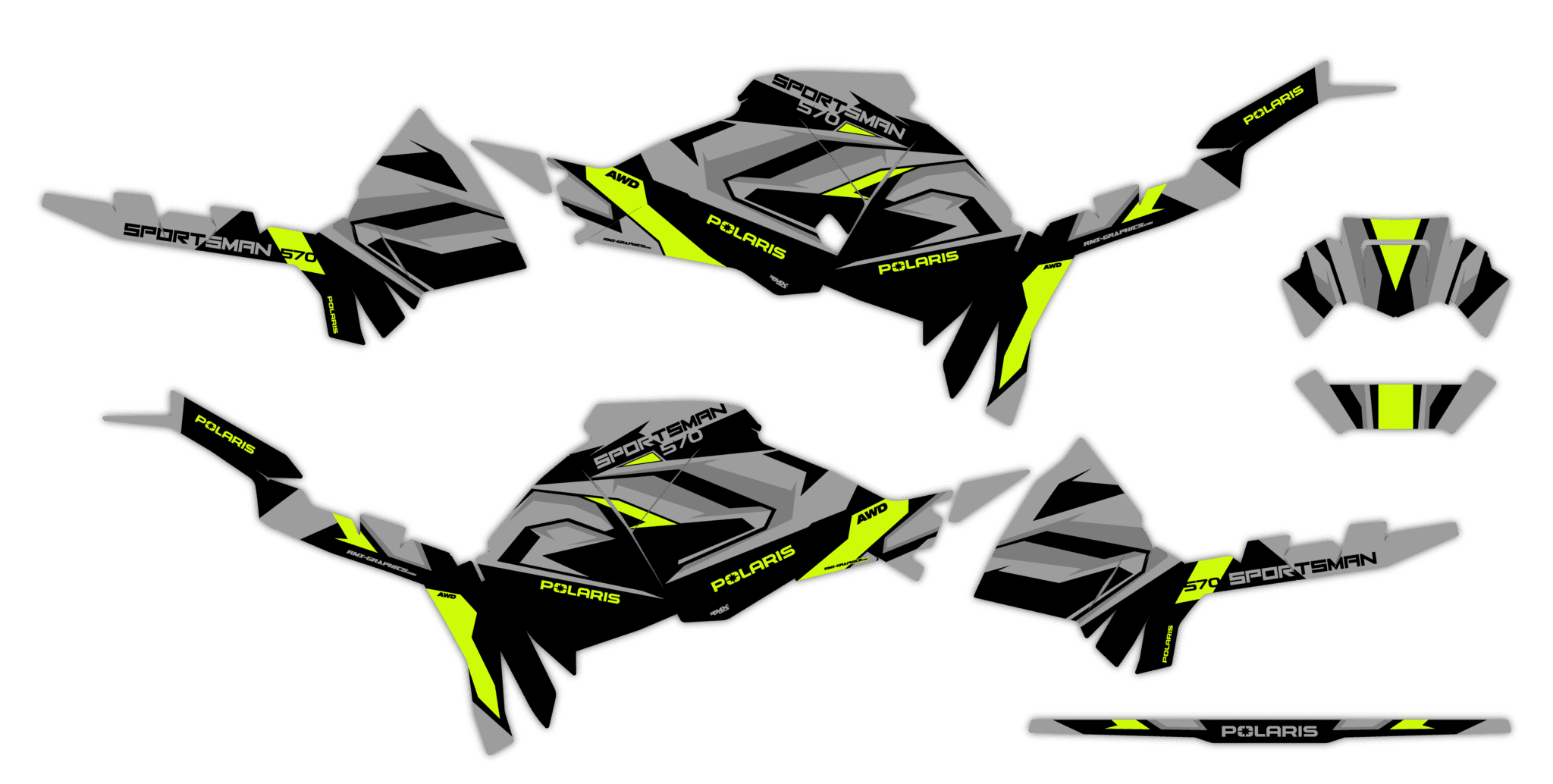 Okleina Polaris Sportsman 570 2021+ #4770510