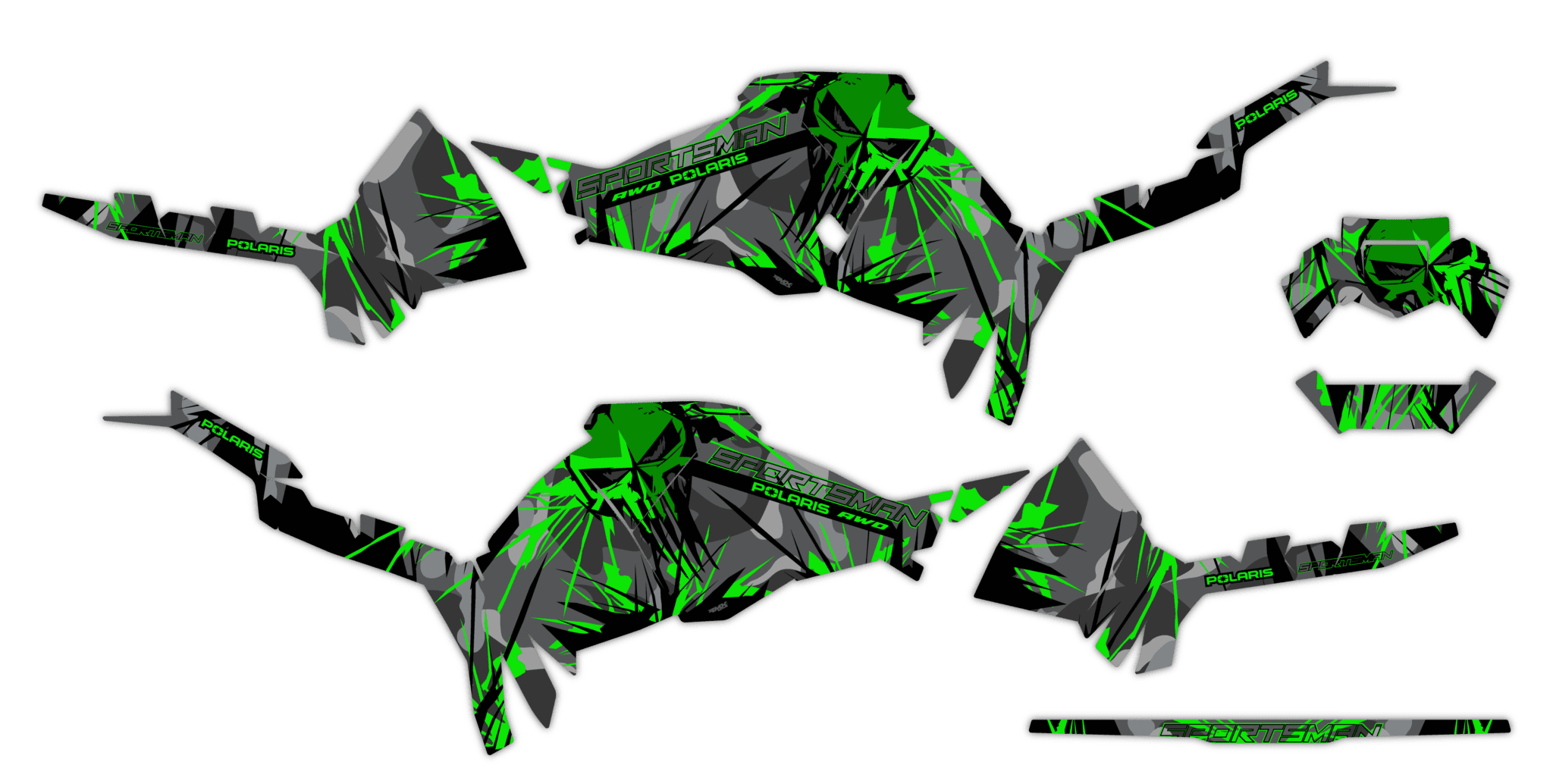 Okleina Polaris Sportsman 570 2021+ #5195810