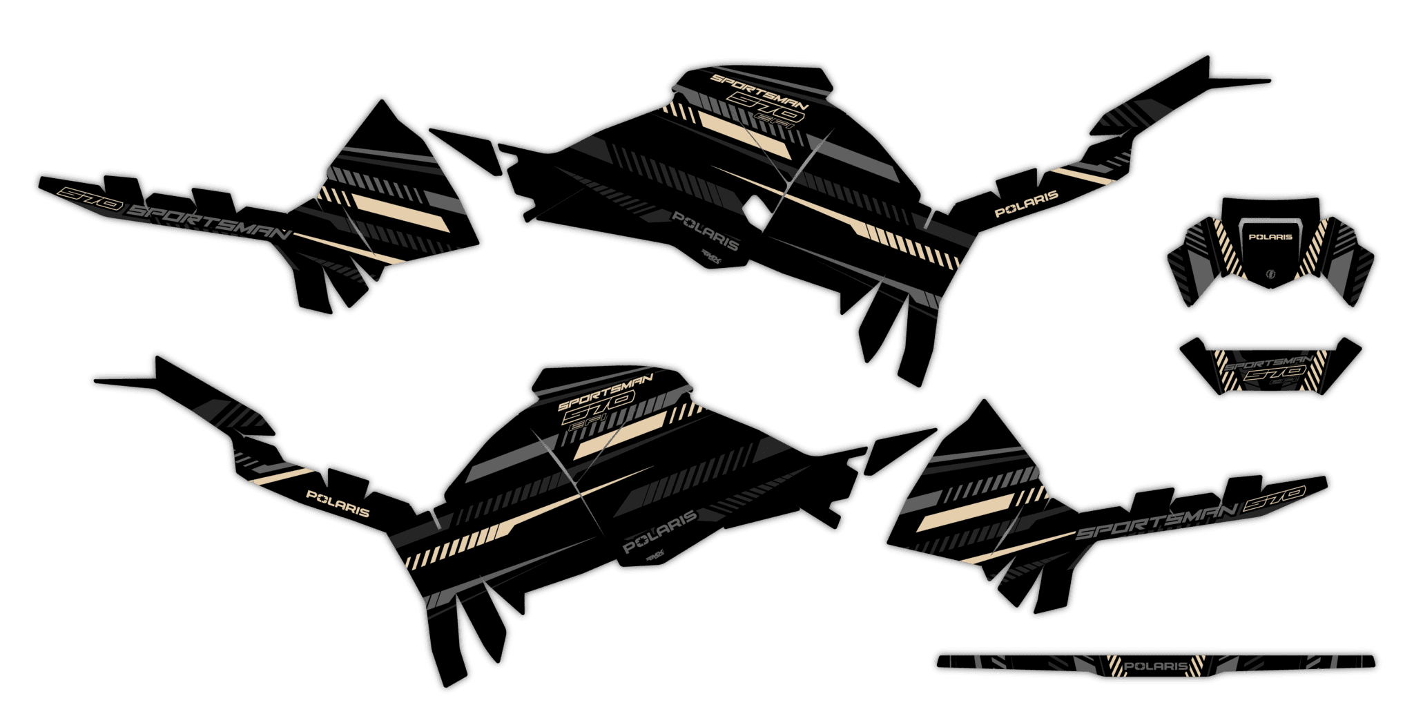 Okleina Polaris Sportsman 570 2021+ #7216028