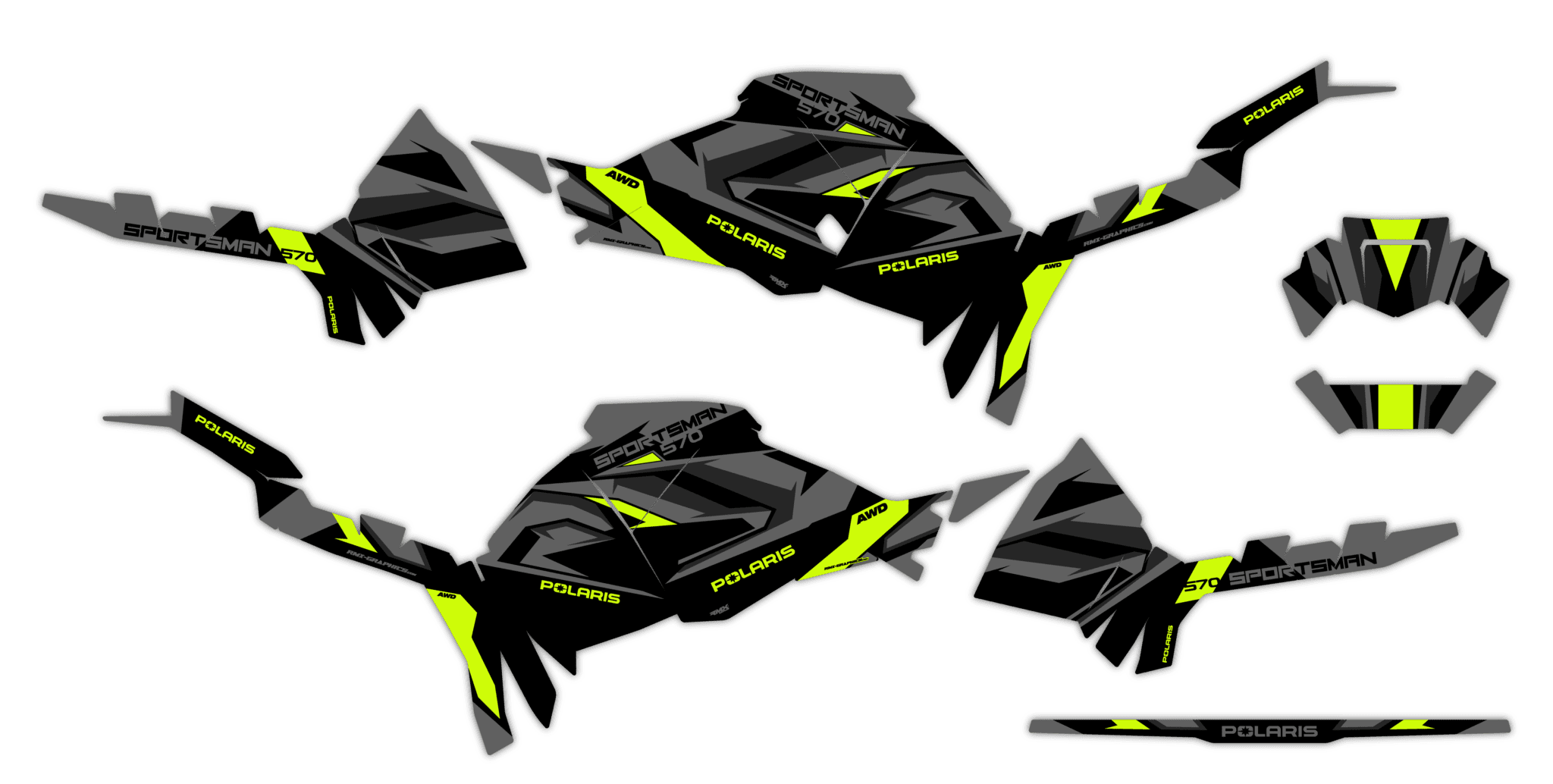 Okleina Polaris Sportsman 570 2021+ #7294600