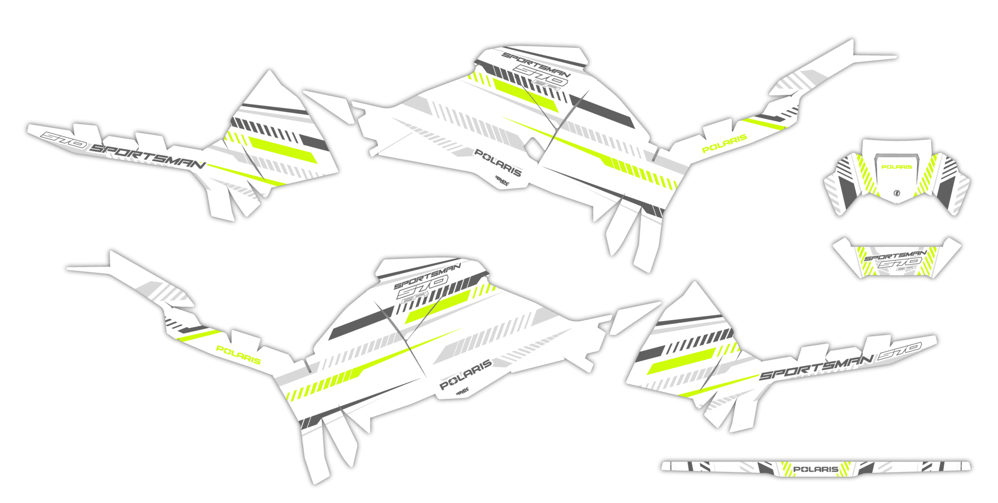 Okleina Polaris Sportsman 570 2021+ #8070241
