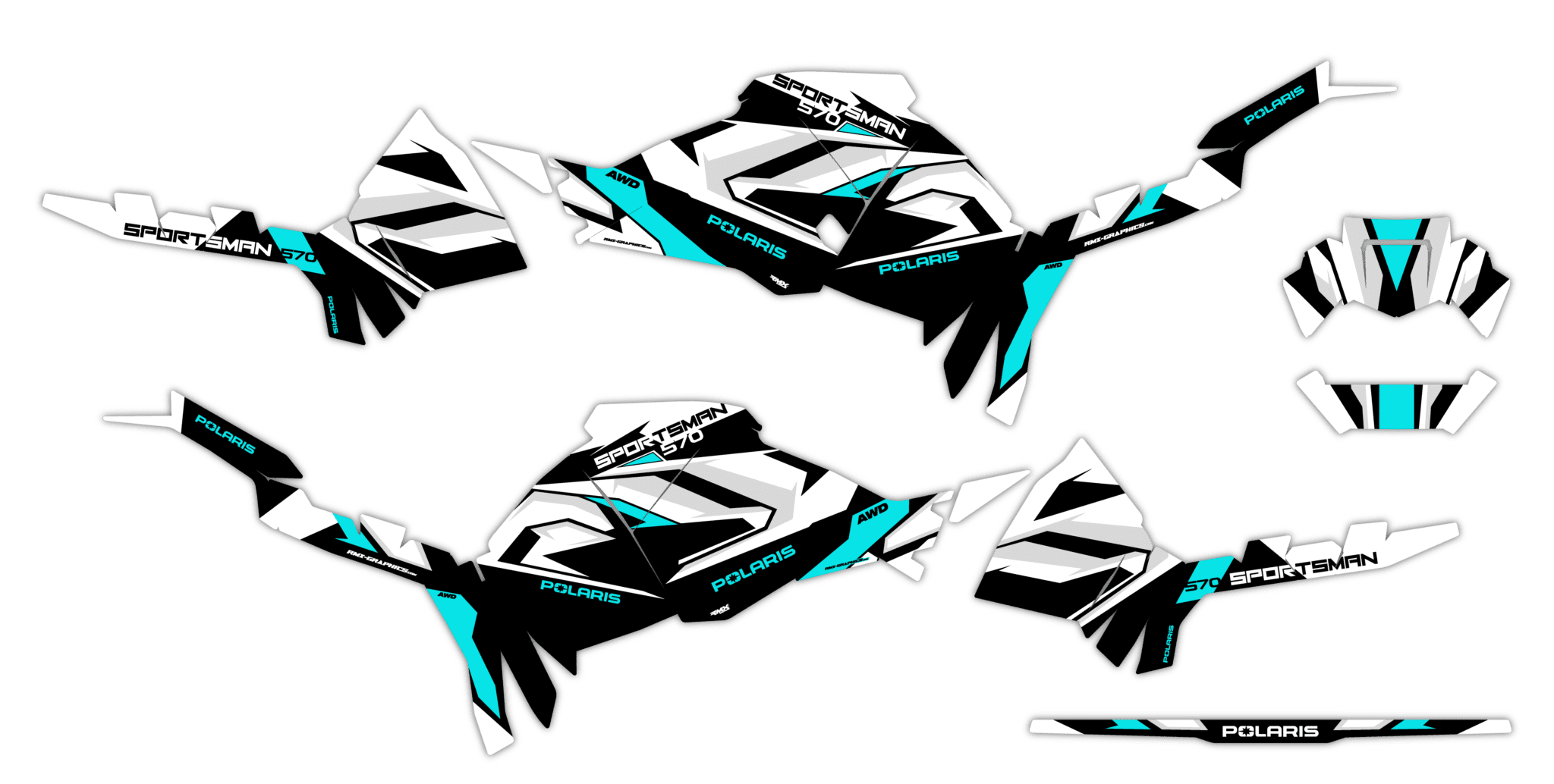 Okleina Polaris Sportsman 570 2021+ #8953910