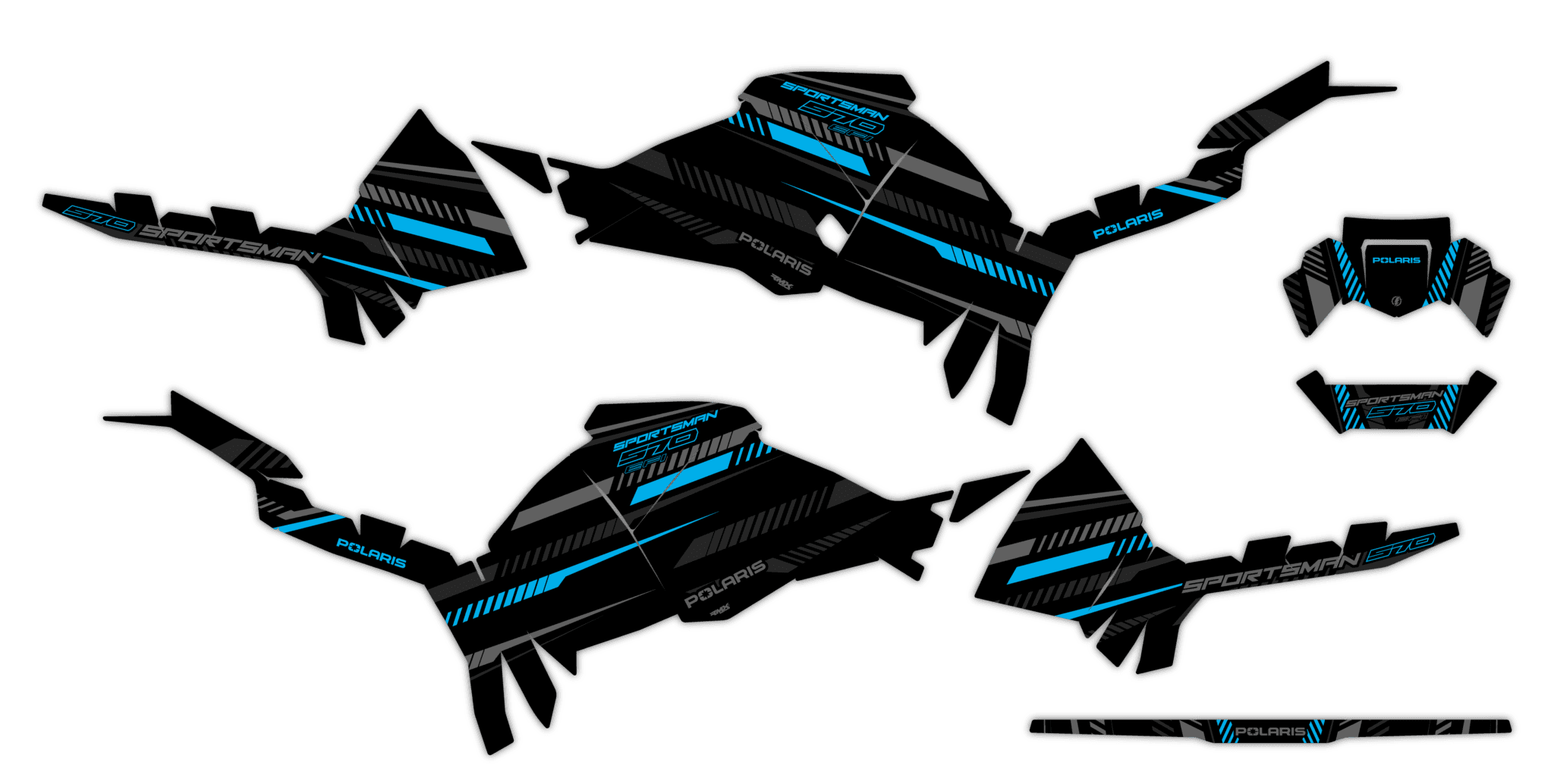 Okleina Polaris Sportsman 570 2021+ #8960181