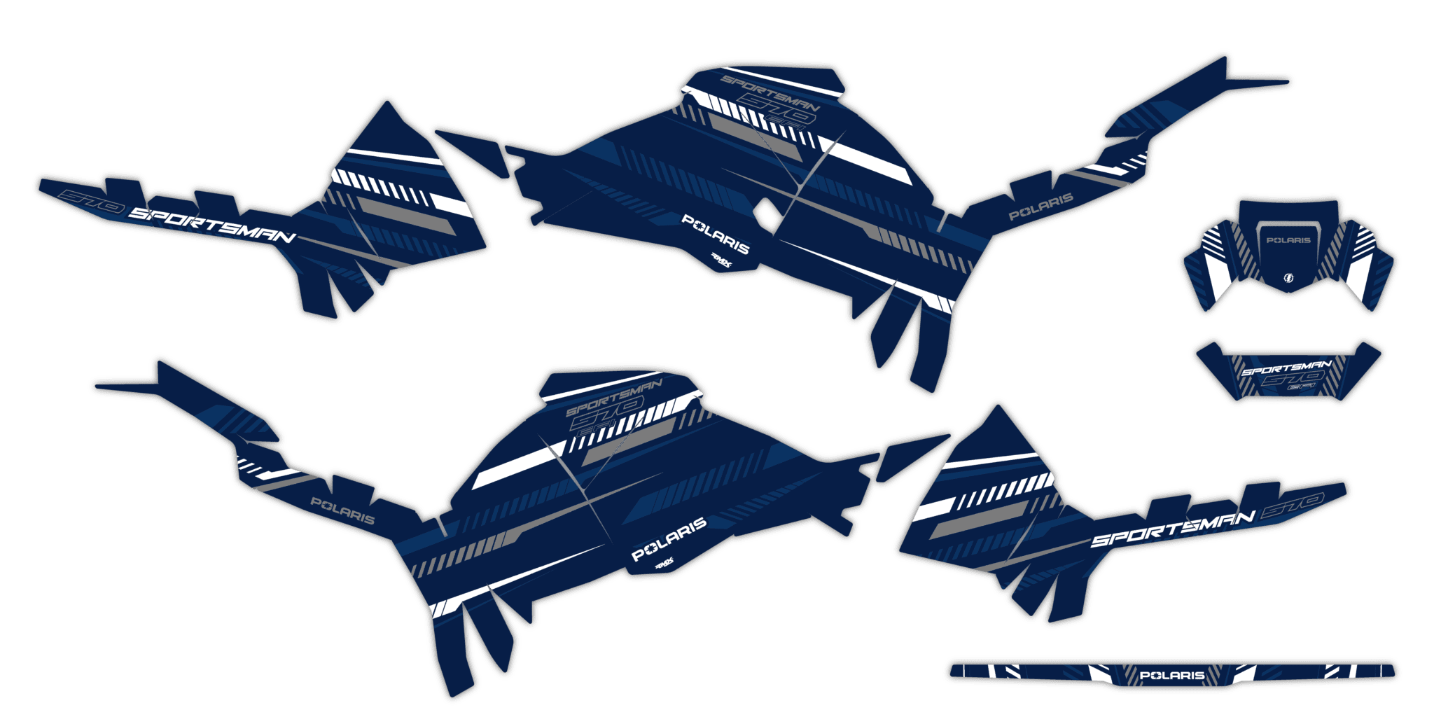 Okleina Polaris Sportsman 570 2021+ #9631197