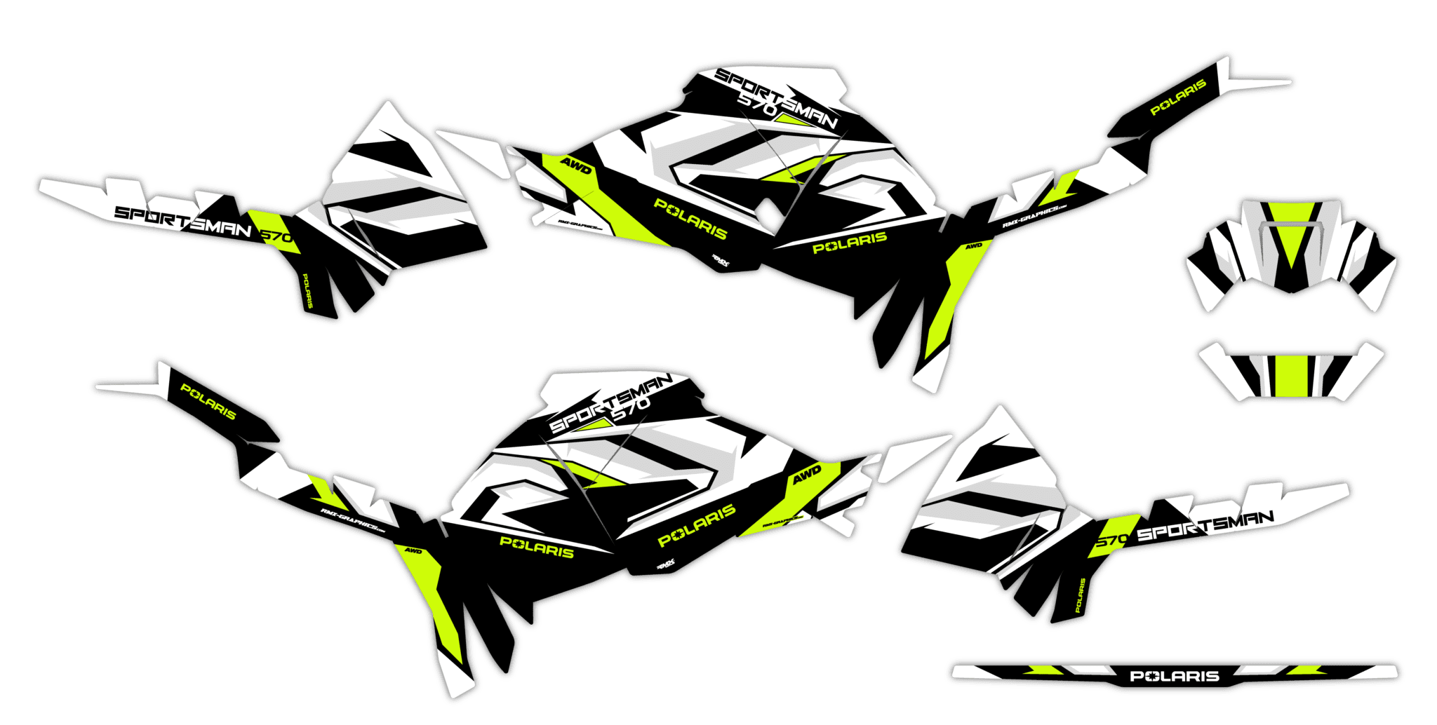 Okleina Polaris Sportsman 570 2021+ #9749610