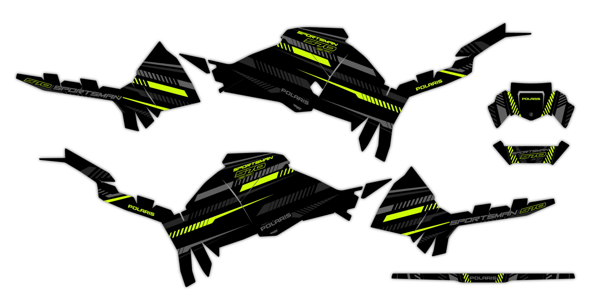 Okleina Polaris Sportsman 570 2021+ #9984423
