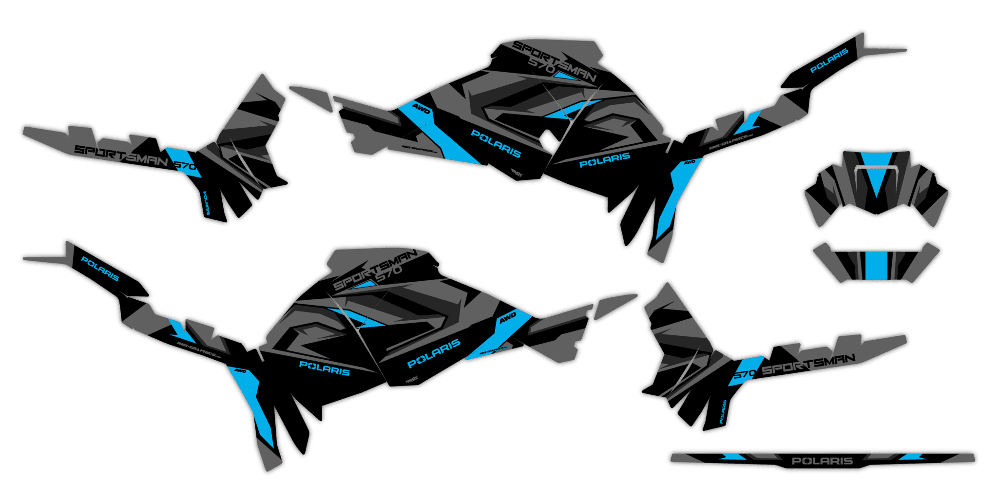Okleina Polaris Sportsman Touring 570 2025+ #1448353