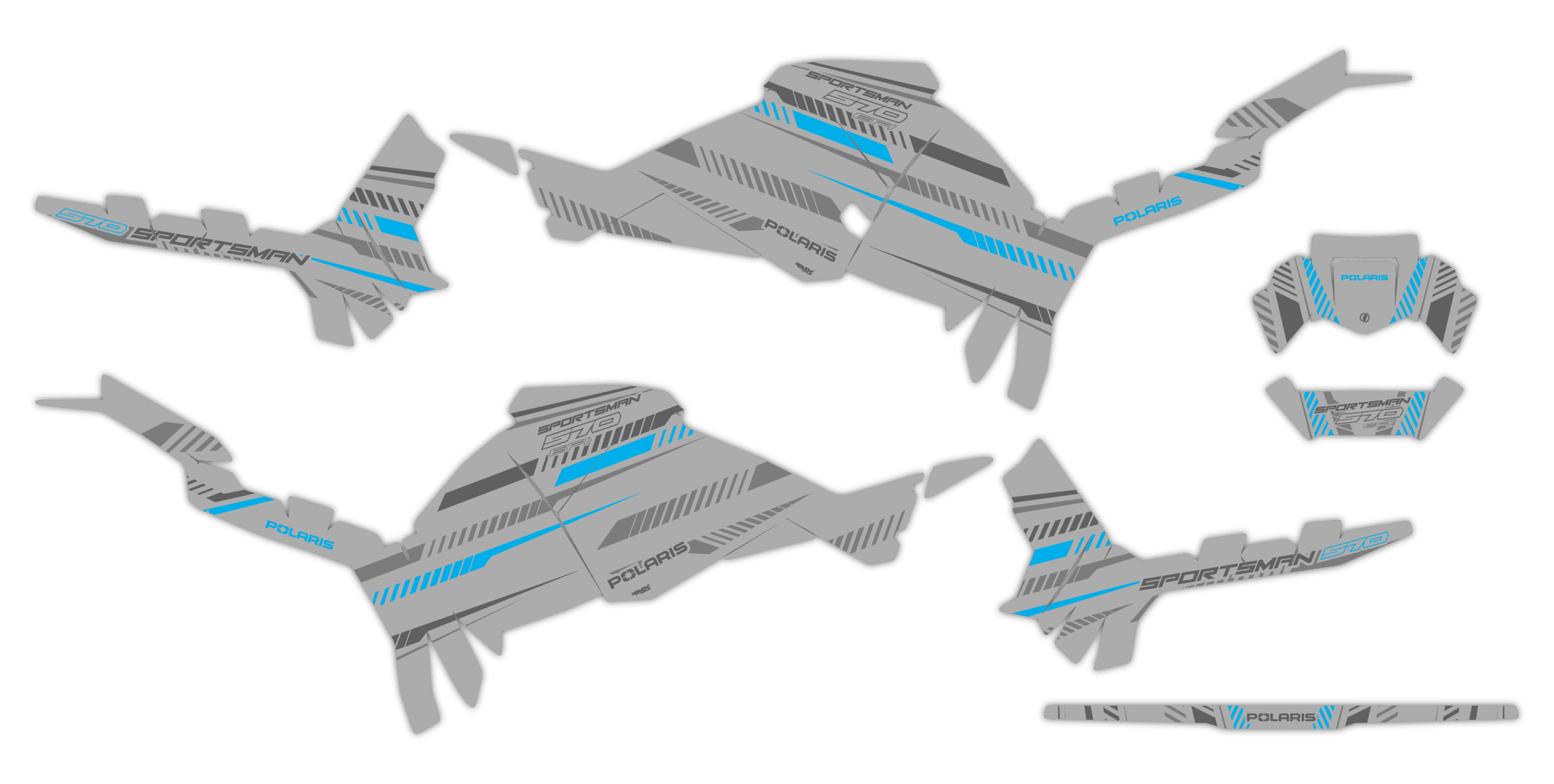 Okleina Polaris Sportsman Touring 570 2025+ #1824656