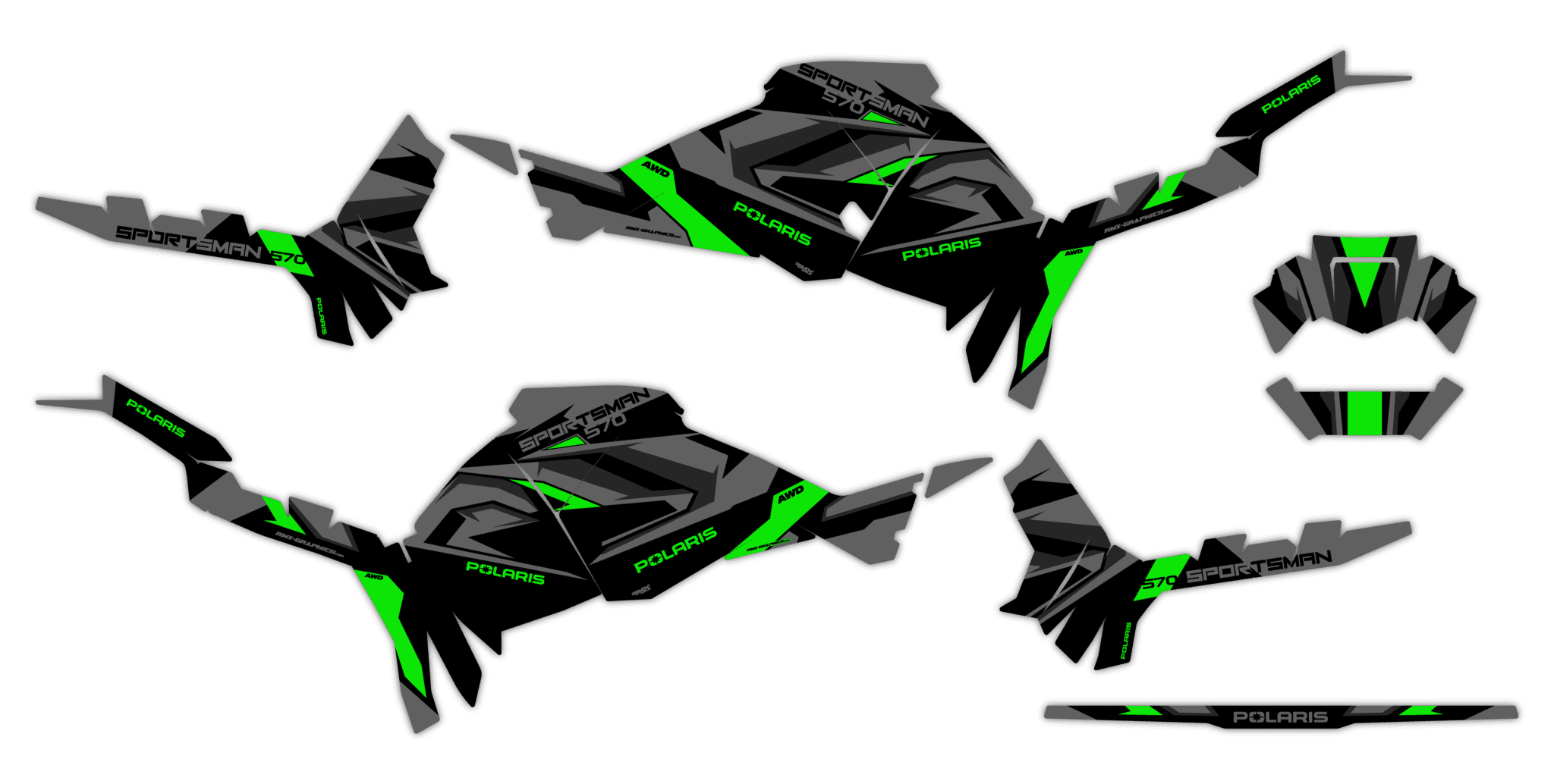 Okleina Polaris Sportsman Touring 570 2025+ #4239162