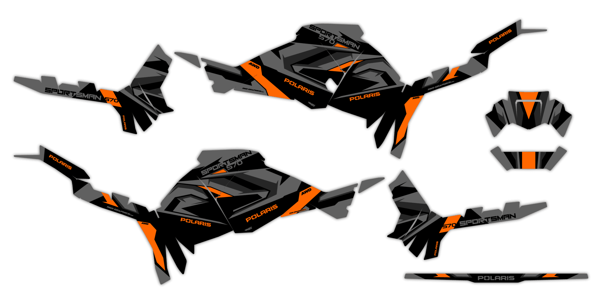 Okleina Polaris Sportsman Touring 570 2025+ #5864580