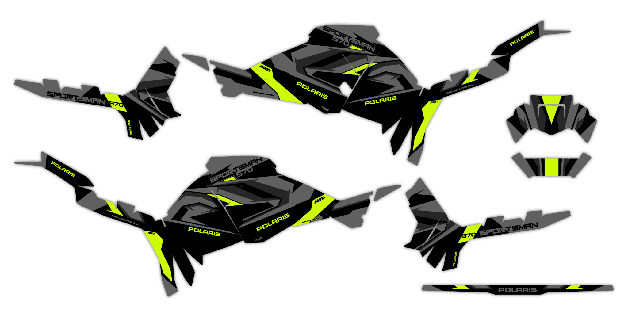 Okleina Polaris Sportsman Touring 570 2025+ #7119306