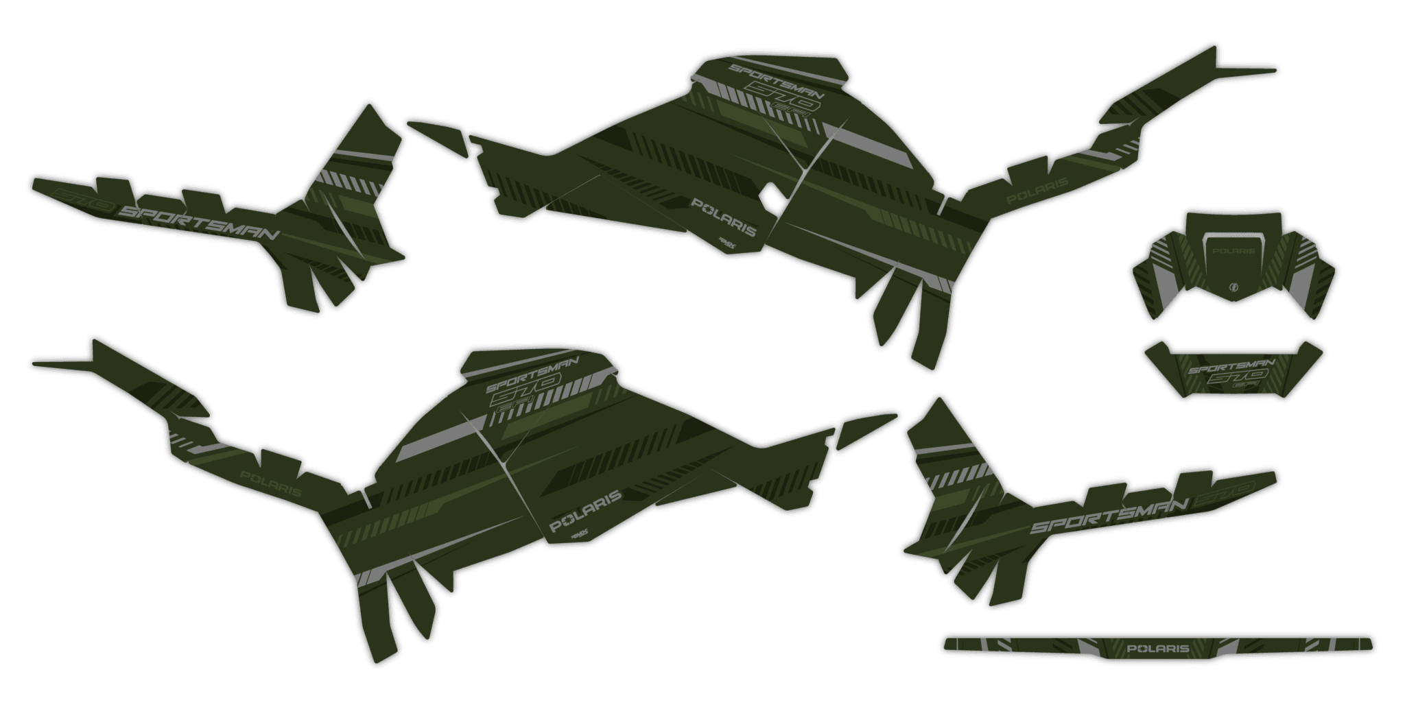 Okleina Polaris Sportsman Touring 570 2025+ #7946120