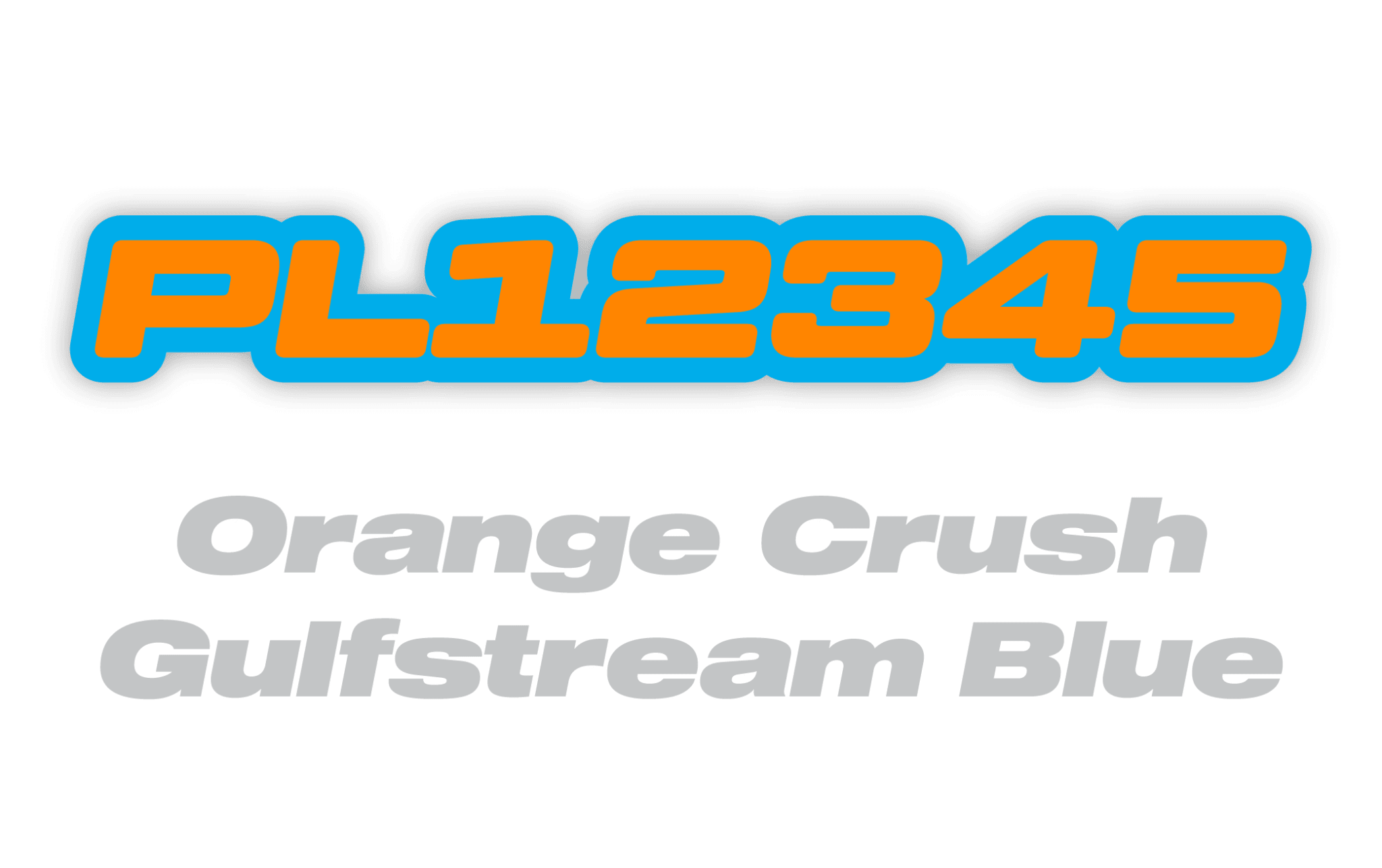 Naklejka numer rejestracyjny - #3919909